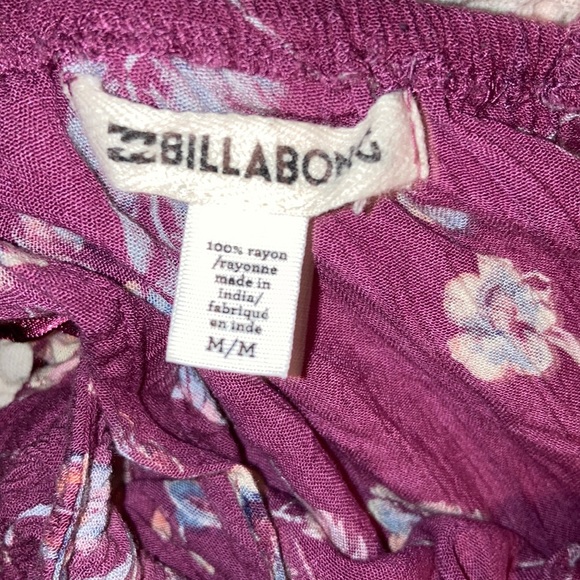 Billabong Fuchsia Floral Maxi Dress - Picture 2 of 3
